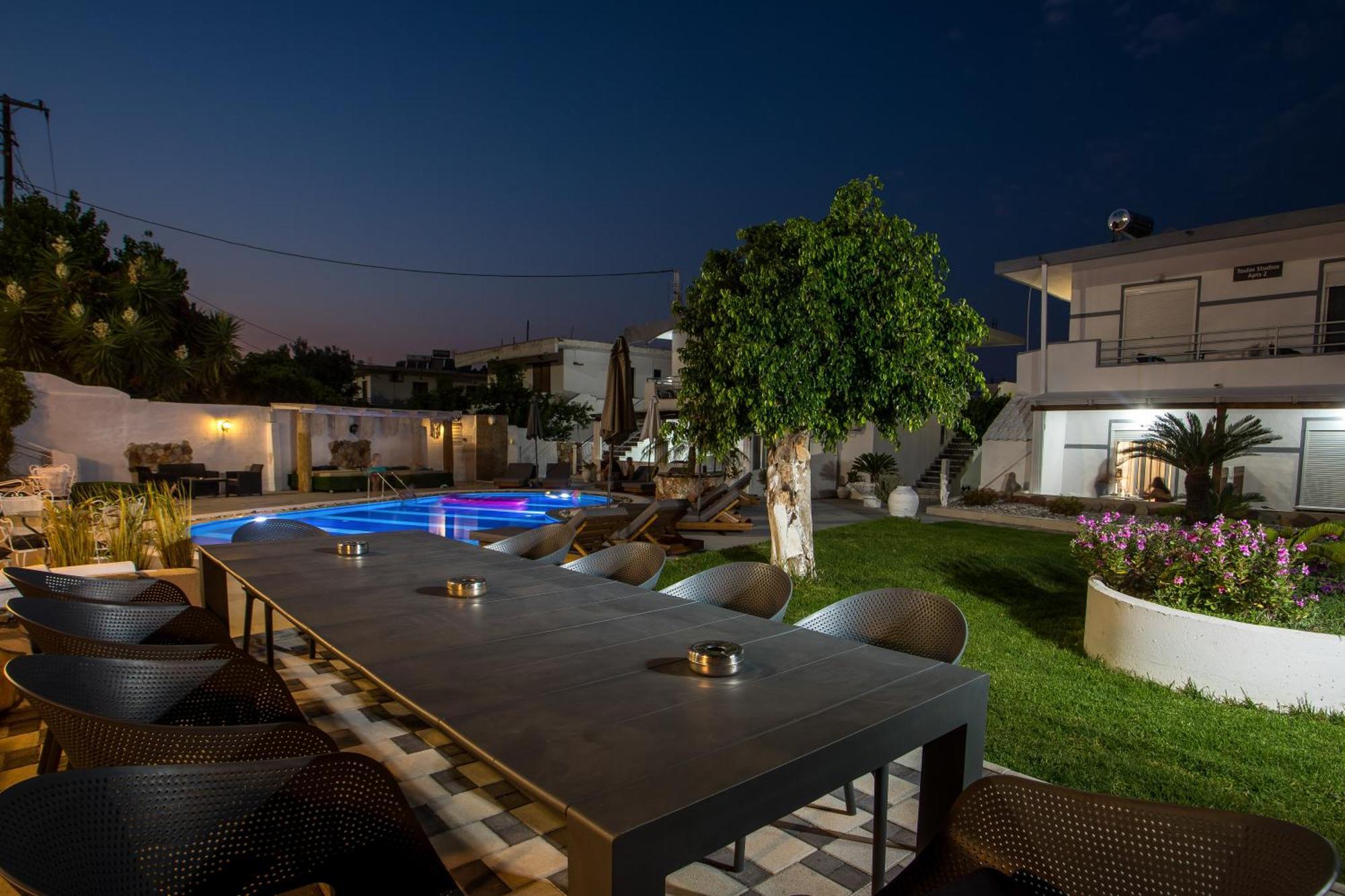 Toula'S Apartments Faliraki Eksteriør bilde